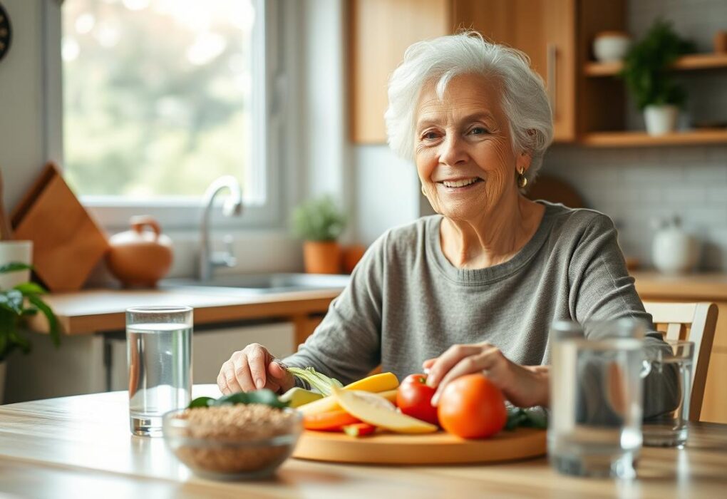 alimentação para idosos